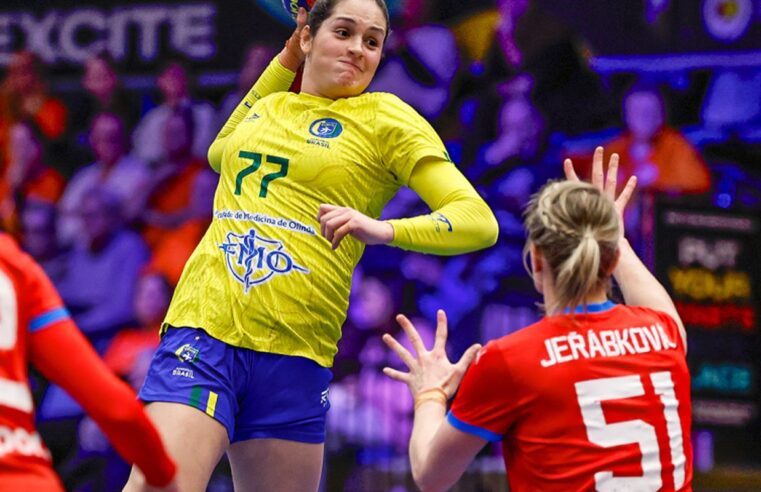 Brasil vence República Tcheca no Mundial de handebol feminino