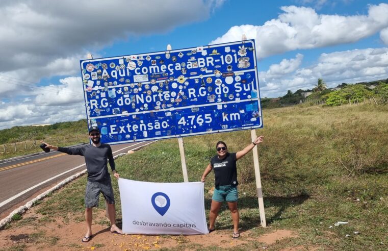 Casal que pretende morar em todas as capitais do Brasil completa 2º ano do projeto e planeja viagens para 2024 | Bauru e Marília