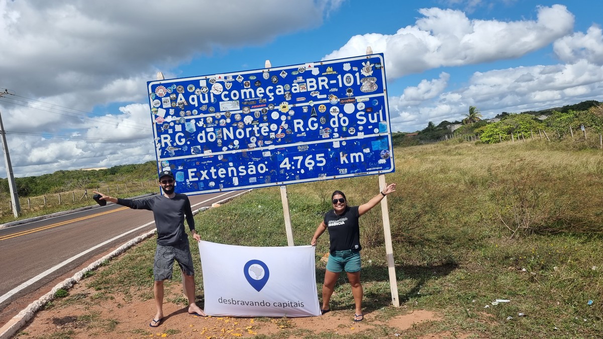 Casal que pretende morar em todas as capitais do Brasil completa 2º ano do projeto e planeja viagens para 2024 | Bauru e Marília