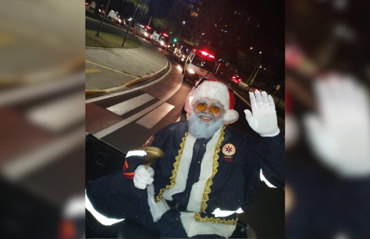 Samu entrega de brinquedos arrecadados em campanha de Natal para crianças internadas em Bauru | Bauru e Marília