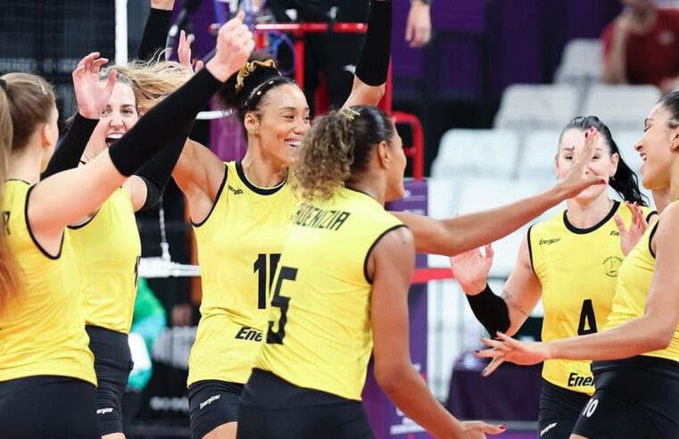 Vôlei: Praia vence na estreia e vai às semifinais do Mundial de Clubes