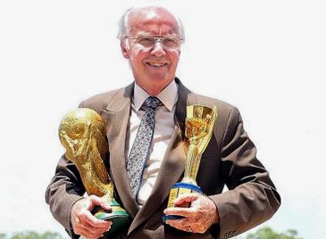 Morre o tetracampeão mundial Mario Jorge Lobo Zagallo aos 92 anos. Foto: Instagram/ZagalloOficial