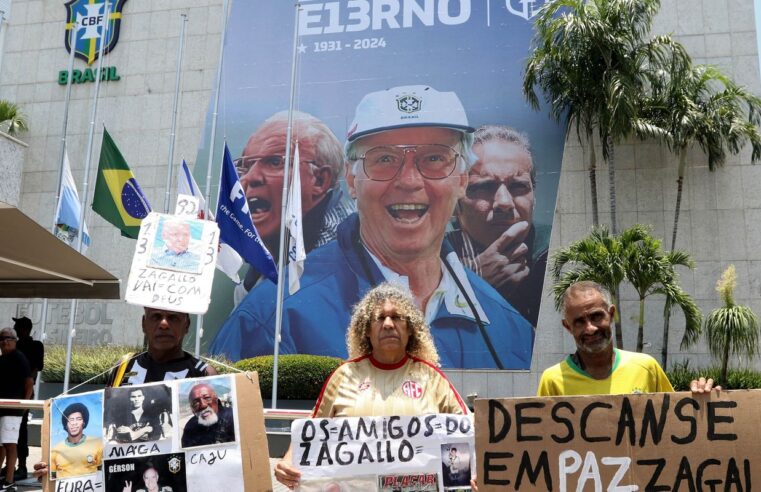 Filhos, ex-jogadores e fãs celebram legado de Zagallo