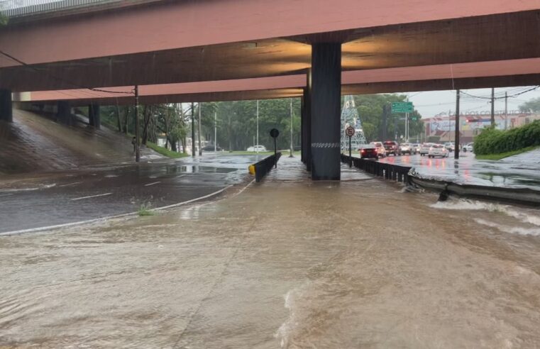 Defesa Civil emite alerta para fortes chuvas no interior de SP