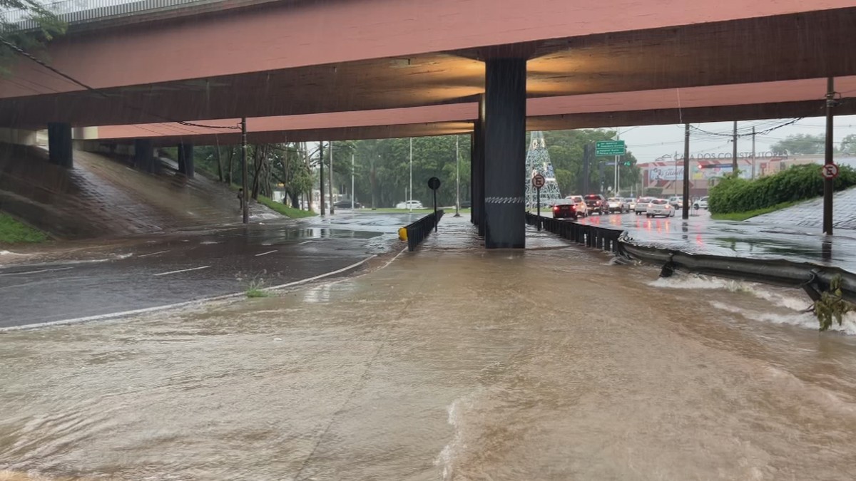 Defesa Civil emite alerta para fortes chuvas no interior de SP