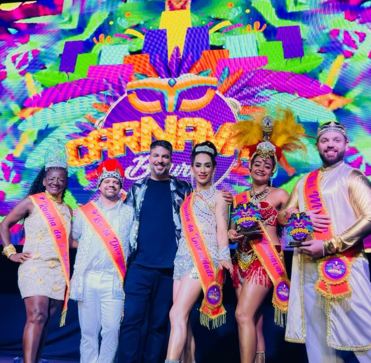 Com festa, Realeza do Carnaval 2024 é definida em Bauru; veja os vencedores