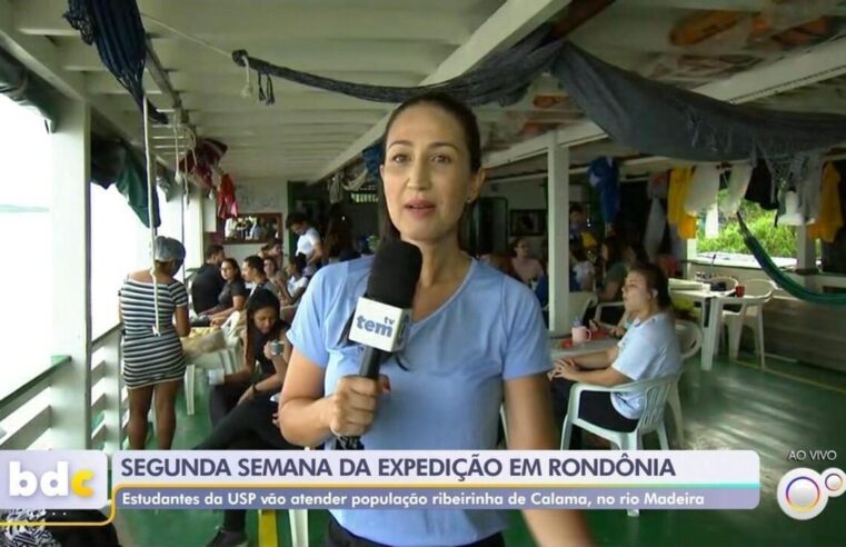 Após quase 10h de viagem de barco, expedição de alunos da USP de Bauru inicia atendimentos em comunidade ribeirinha de Rondônia | Bauru e Marília