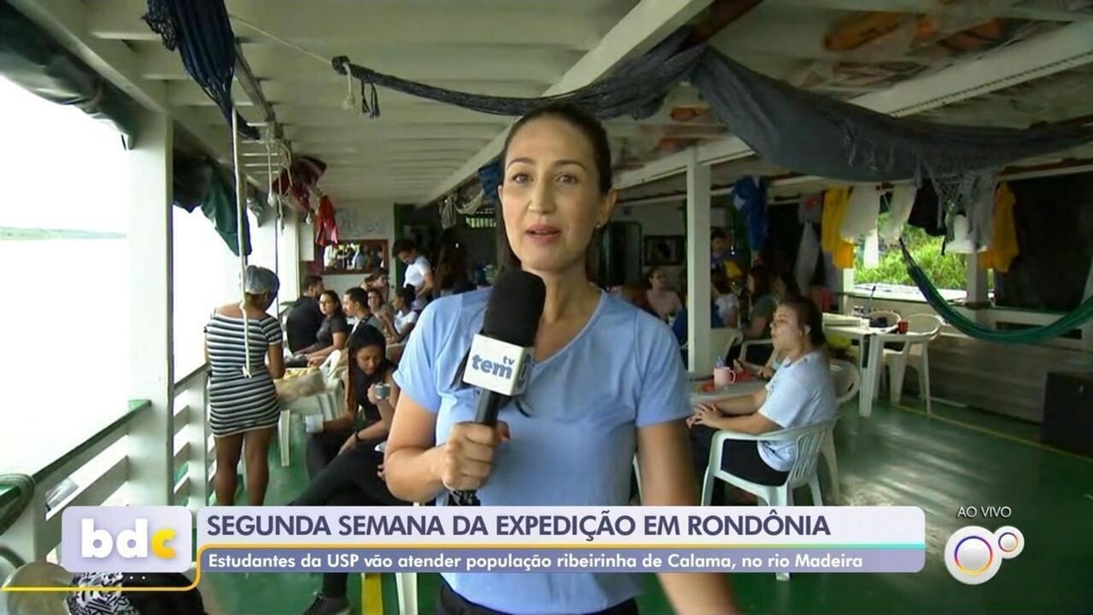 Após quase 10h de viagem de barco, expedição de alunos da USP de Bauru inicia atendimentos em comunidade ribeirinha de Rondônia | Bauru e Marília