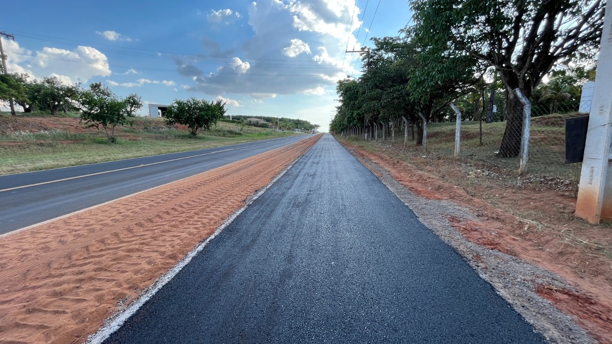 Ciclovia da Vicinal Tupã/Arco-Íris recebe pavimentação | Tupã é minha cidade