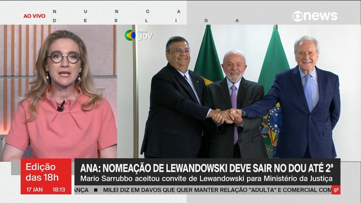 Nomeação de Lewandowski deve sair até segunda no ‘DOU’; posse será em 1º de fevereiro | Blog Ana Flor