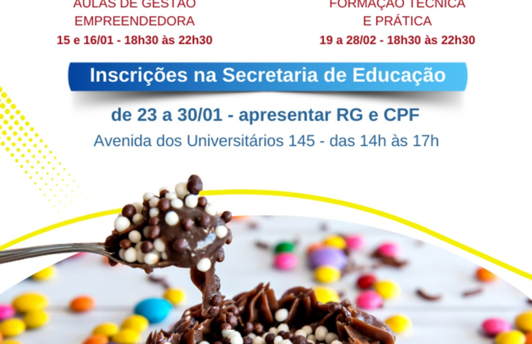 Prefeitura abrirá inscrições para o curso de Fabricação de Ovos de Páscoa e Bombons | Tupã é minha cidade