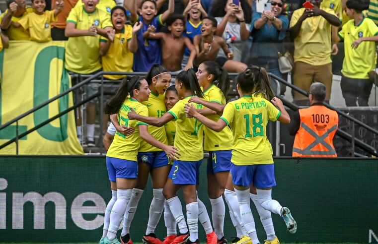 Seleção feminina estreia em abril no Torneio SheBelieves Cup, nos EUA