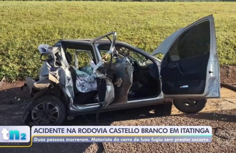 Motorista de Jaguar suspeito de provocar acidente com duas mortes não tem CNH, diz polícia