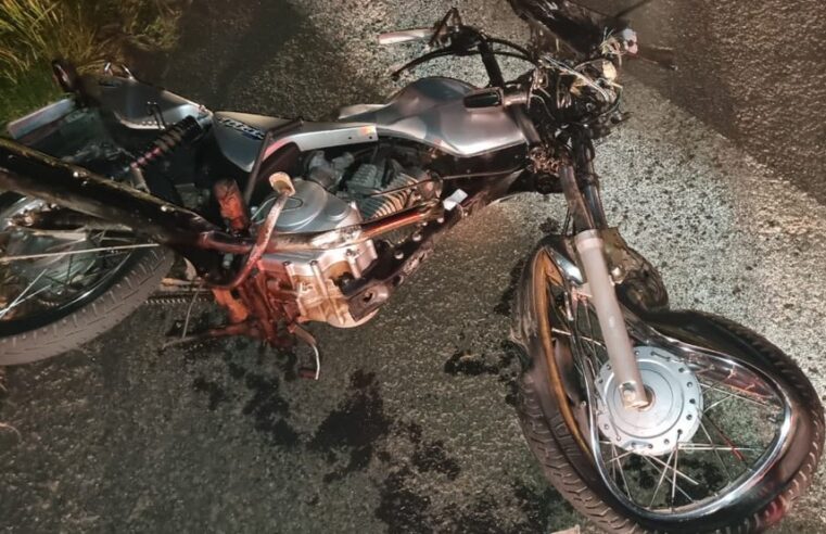 Motociclista e garupa ficam feridos em colisão frontal com carro na rodovia Marechal Rondon