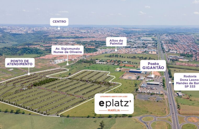 Marília vai ganhar novo bairro planejado com parque de esportes e lazer completo