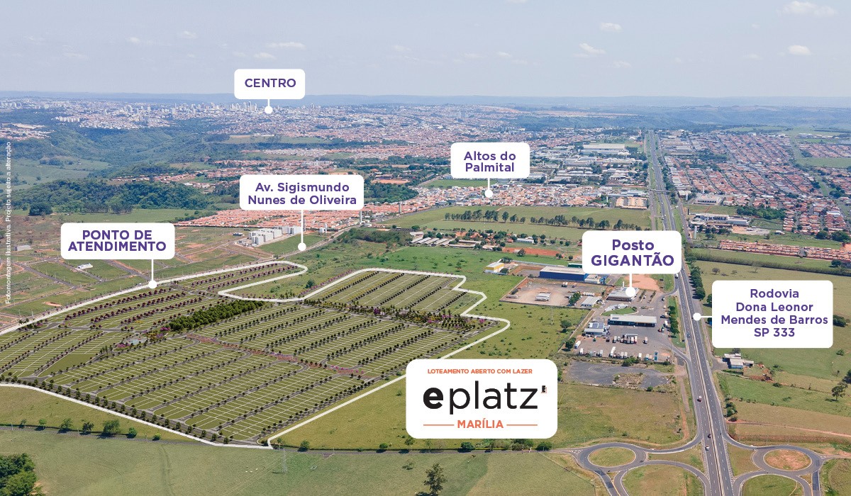 Marília vai ganhar novo bairro planejado com parque de esportes e lazer completo