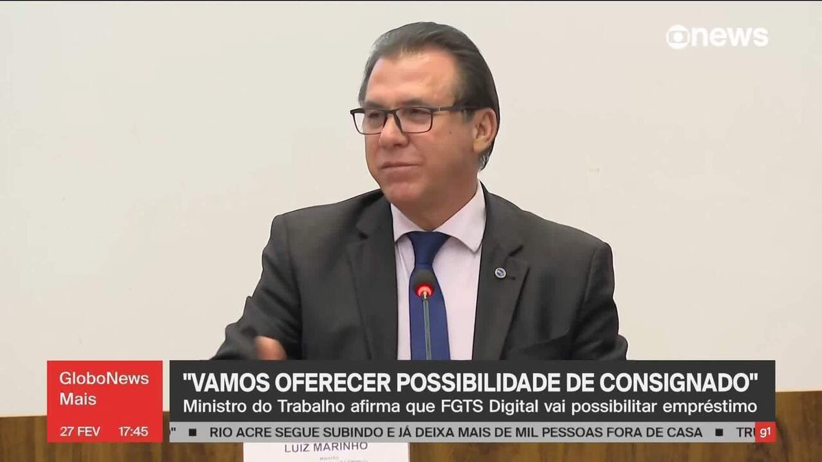 Ministro quer facilitar consignado privado e acabar com saque-aniversário do FGTS | Economia