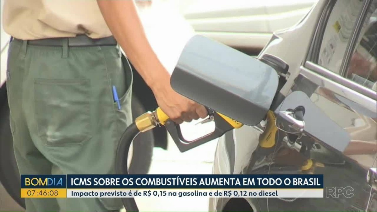 Preços do diesel, da gasolina e do gás de cozinha sobem nesta quinta por alta no ICMS; entenda