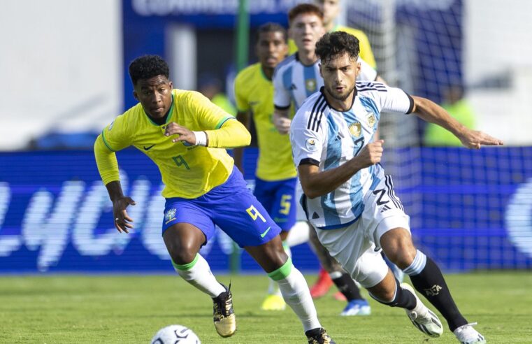 Seleção brasileira perde para Argentina e fica fora dos Jogos de Paris