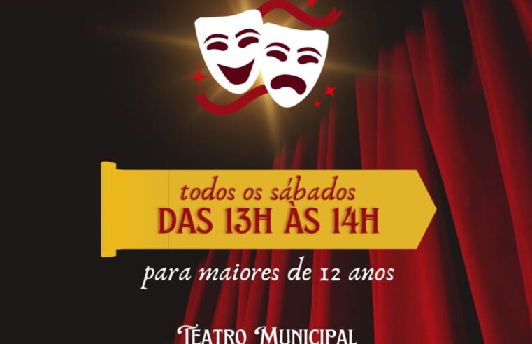 Tupã oferece curso livre de teatro em parceria com Instituto Luiz Bertazzoni