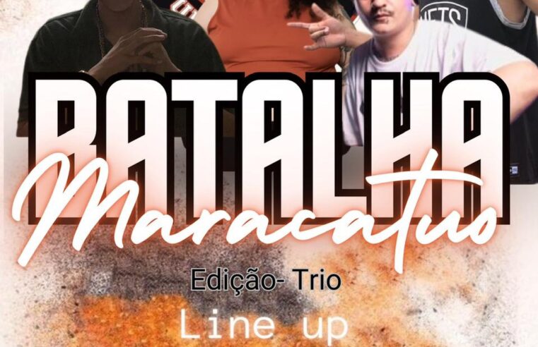 1ª Batalha Maracatu – Edição Trio acontece neste domingo | Tupã é minha cidade