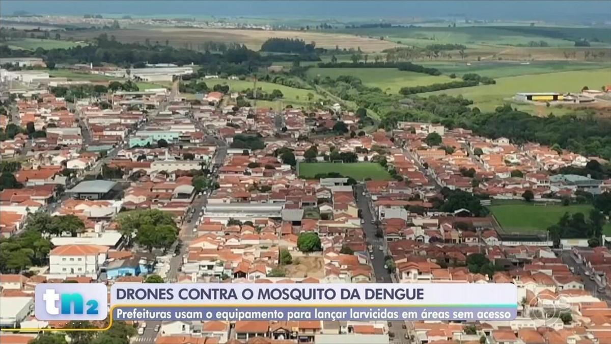 Drones são aliados de prefeituras no combate ao Aedes aegypti no centro-oeste paulista | Bauru e Marília