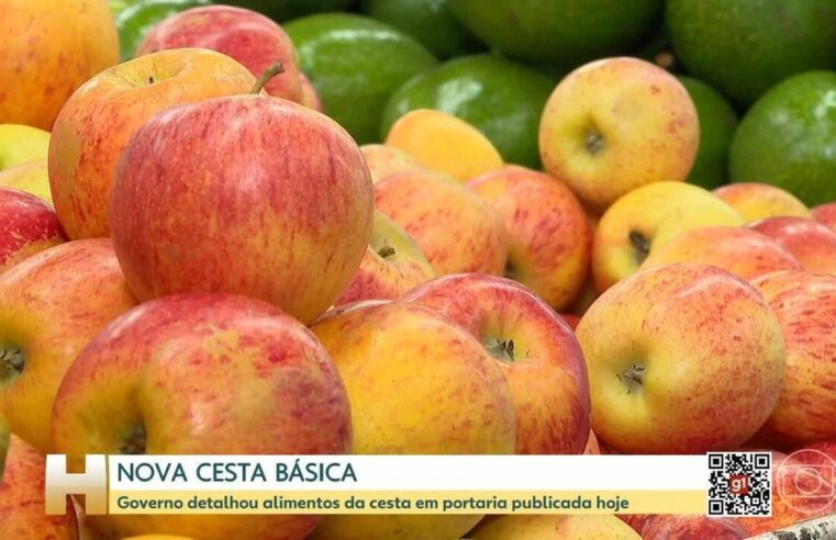 Incentivo à alimentação saudável e guia para políticas e compras de governo; entenda a nova cesta básica