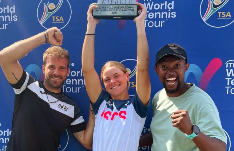 Laura Pigossi é campeã em Pretória e sobe oito posições no ranking