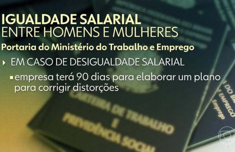 Mulheres recebem 19,4% a menos que homens no setor privado, diz relatório divulgado pelo governo