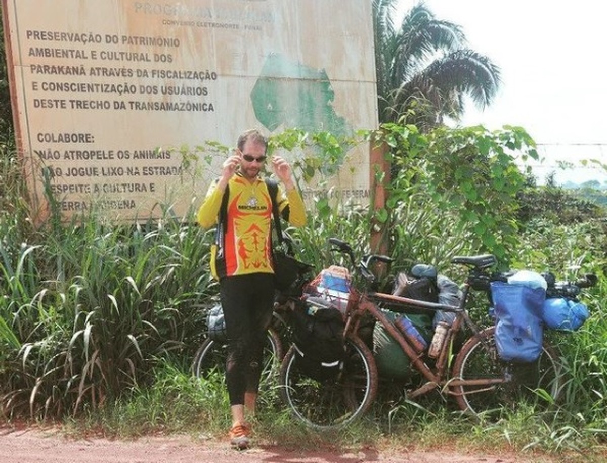 Professor que percorreu mais de 6.200 km de bike pelo Brasil para ‘descobrir’ o valor da água transforma experiência em livro | Bauru e Marília