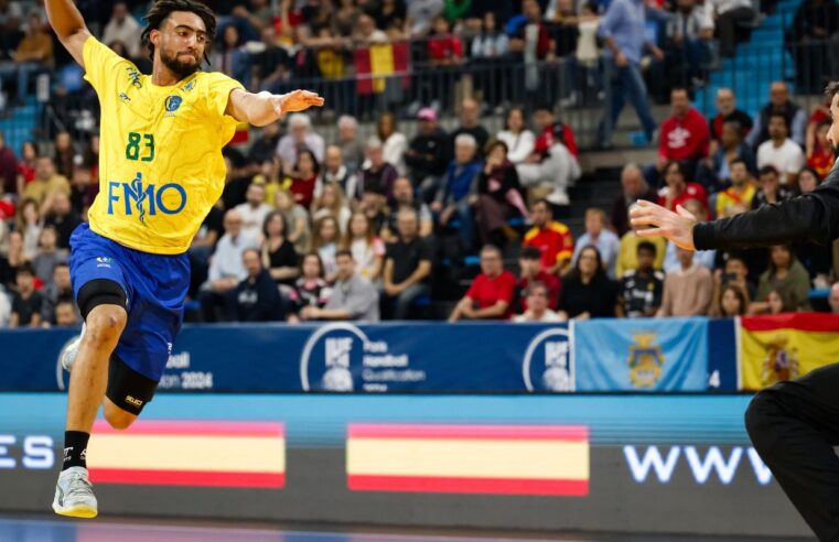 Seleção masculina de handebol fica fora dos Jogos de Paris