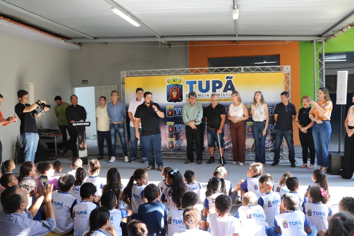 Tupã inaugura núcleo de tempo integral que atenderá mais de 280 alunos | Tupã é minha cidade