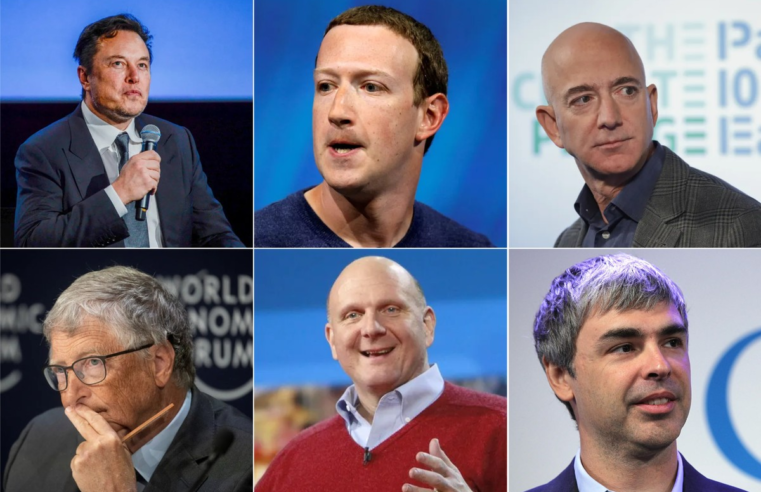 Elon Musk, Zuckerberg, Jeff Bezos: as pessoas mais ricas da tecnologia em 2024, segundo a Forbes