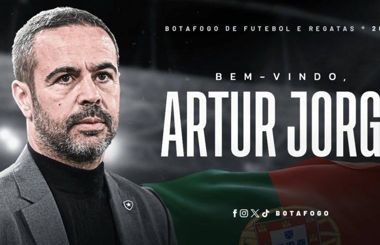 Botafogo anuncia oficialmente a contratação do técnico Arthur Jorge