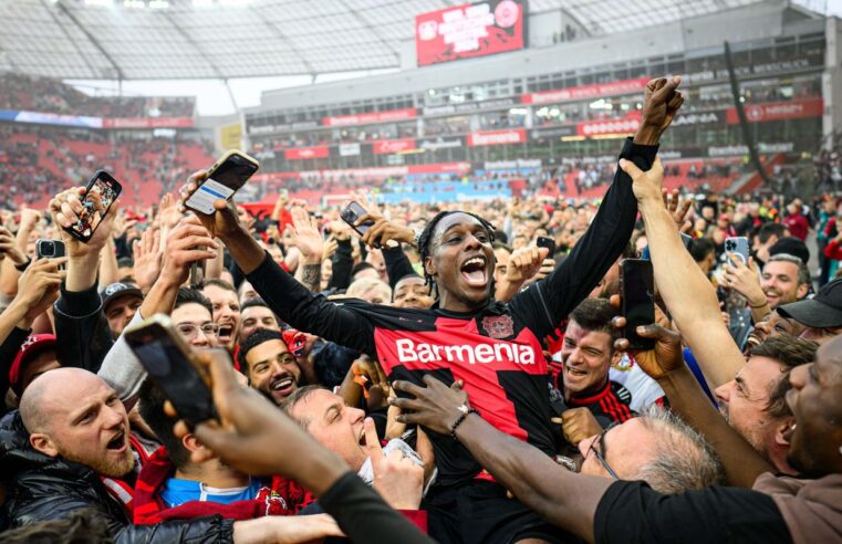 Bayer Leverkusen fatura título inédito do Campeonato Alemão