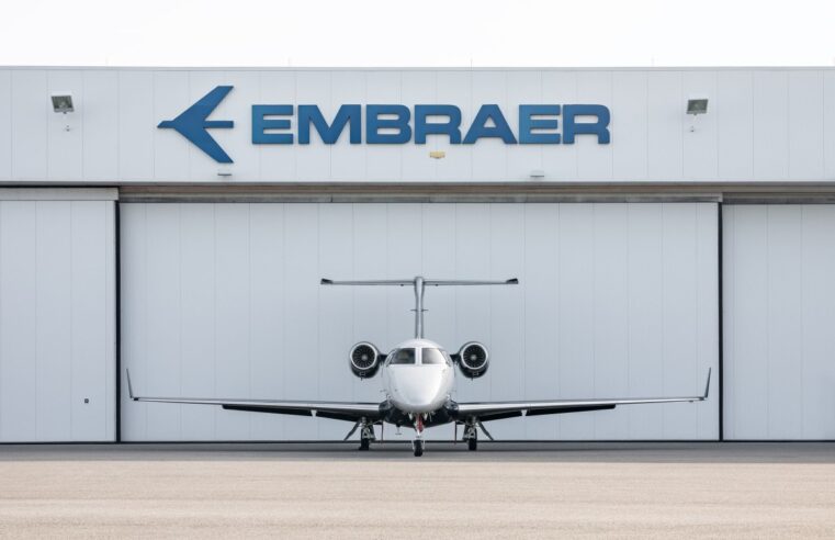 Embraer entrega 25 aviões no 1° trimestre deste ano, alta de quase 70% no período | Vale do Paraíba e Região