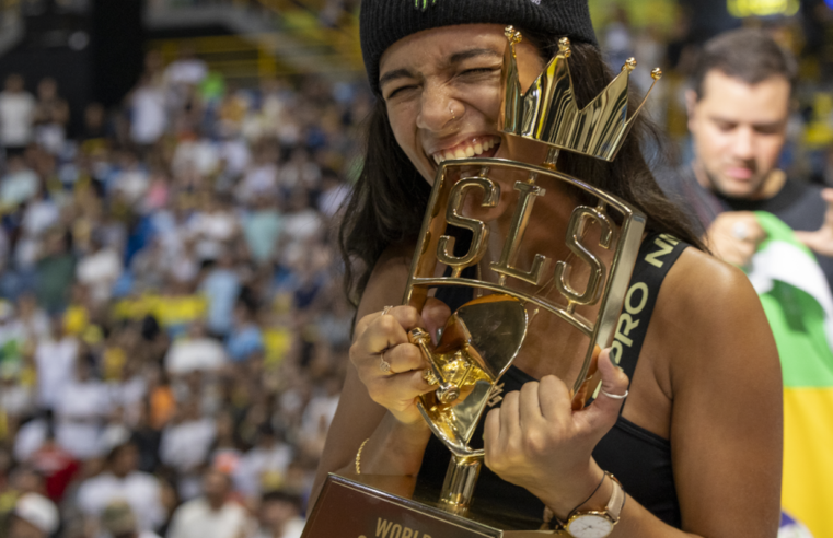 Rayssa Leal conquista etapa da Liga Mundial de Street Skate