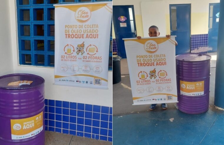 Equipe do programa 'Óleo do Bem' realiza atividades em escolas de Botucatu; veja como colaborar