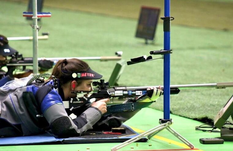 Geovana Meyer carimba 3ª vaga olímpica do Brasil no tiro esportivo