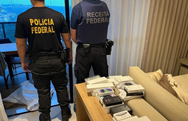 Homem é preso em operação da PF de combate ao comércio ilegal de celulares e produtos eletrônicos | Bauru e Marília