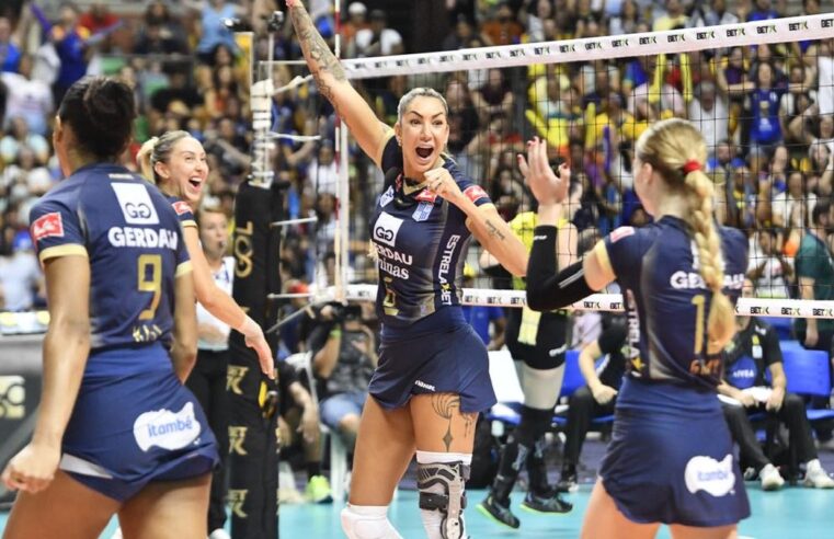 Minas Tênis Clube conquista título da Superliga feminina de vôlei