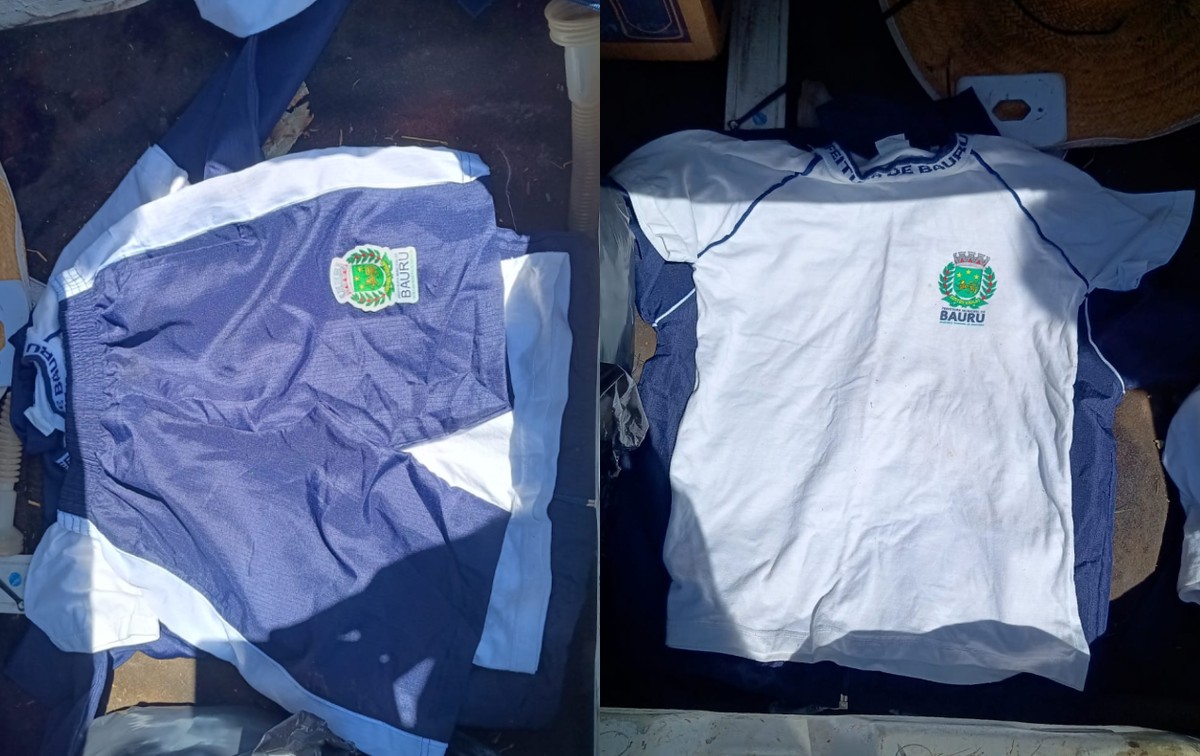 Prefeitura de Bauru registra B.O após encontrar pela segunda vez uniformes descartados de forma irregular | Bauru e Marília