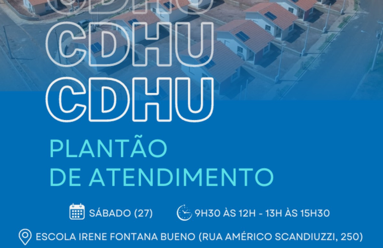 Prefeitura realizará plantão para regularização da CDHU neste sábado | Tupã é minha cidade