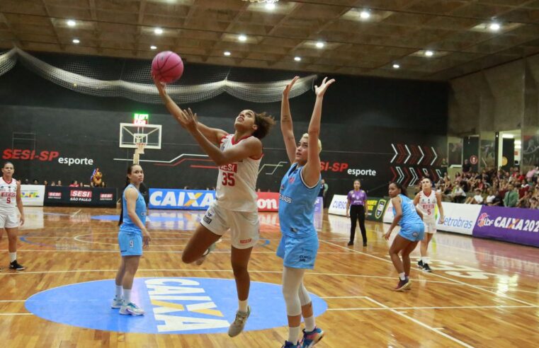 Sesi Araraquara vence lanterna e abre vantagem na liderança da LBF