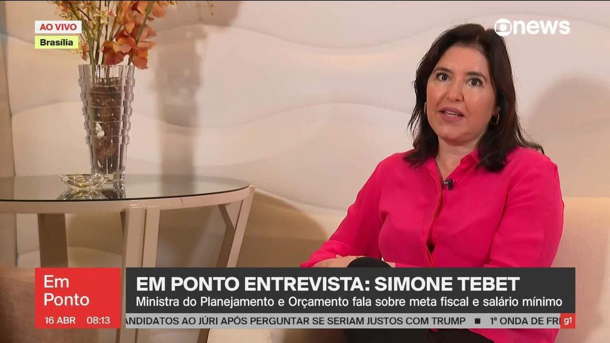 Tebet diz que não haverá mudança no limite de gastos e perseguirá meta zero: ‘é preciso ter compromisso com a responsabilidade fiscal | Economia