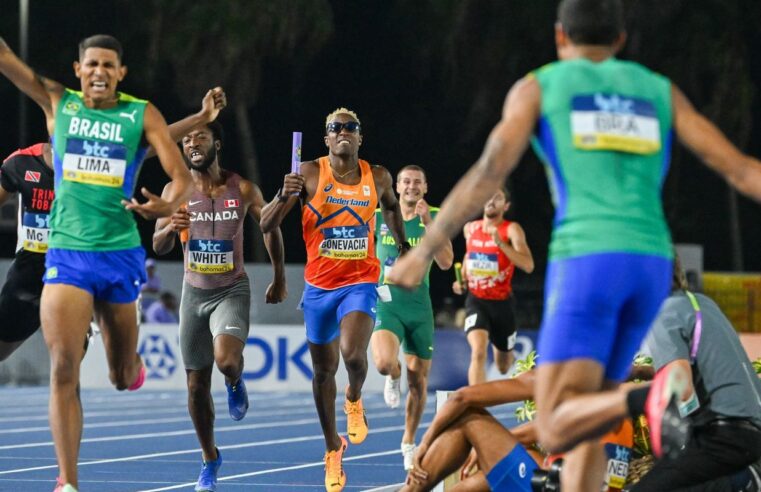 Paris 2024: Brasil leva vaga no revezamento 4×400 m e vôlei de praia