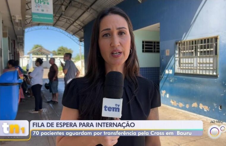 Fila de espera por leitos em Bauru tem 70 pacientes