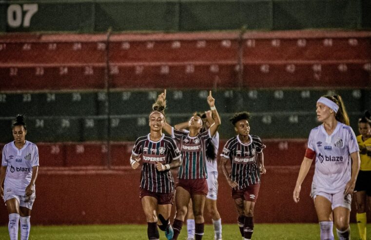 Flu arranca vitória de 1 a 0 sobre o Santos no Brasileiro Feminino