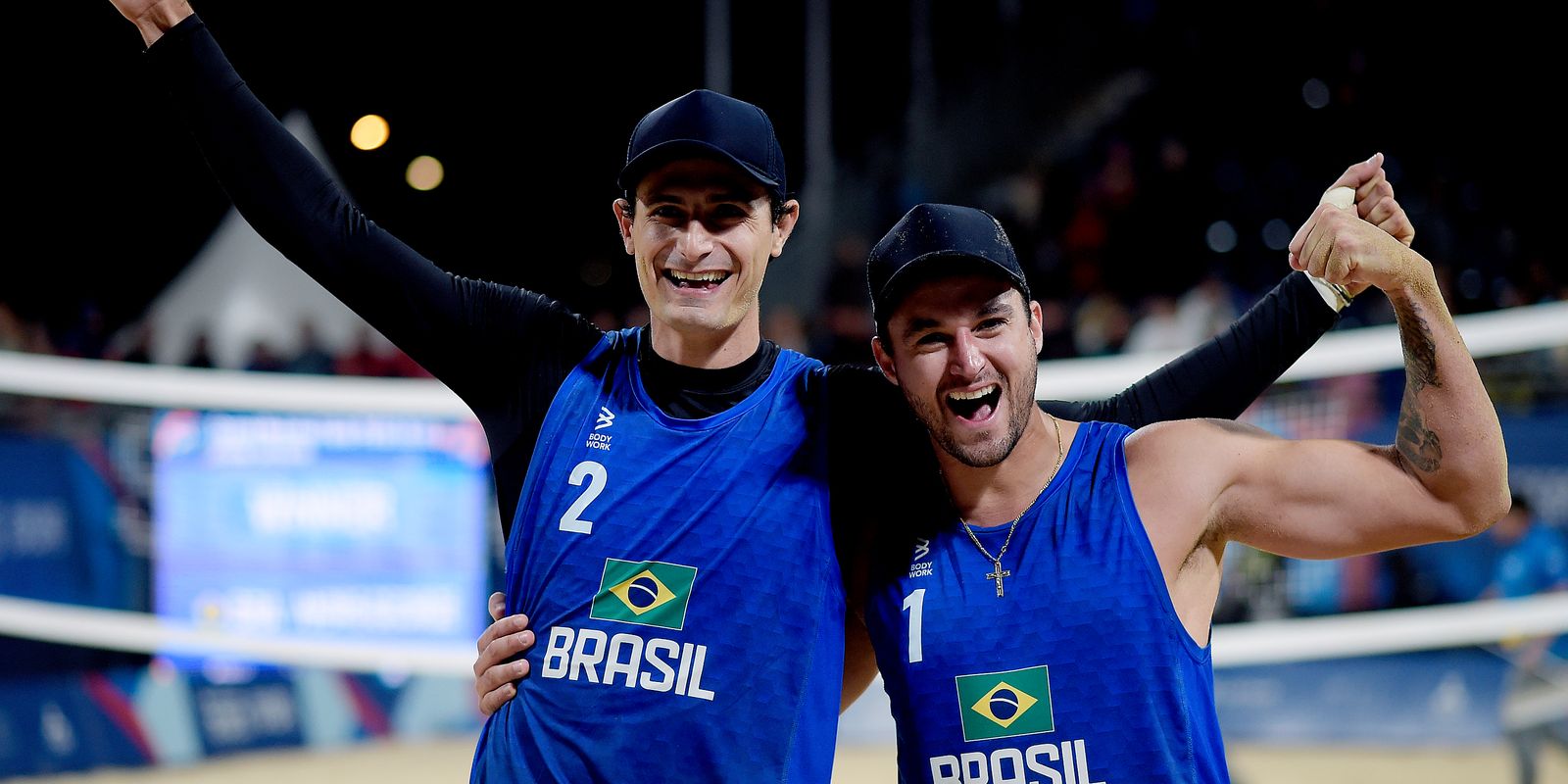 Vôlei de Praia: André e George se garantem nos Jogos de Paris